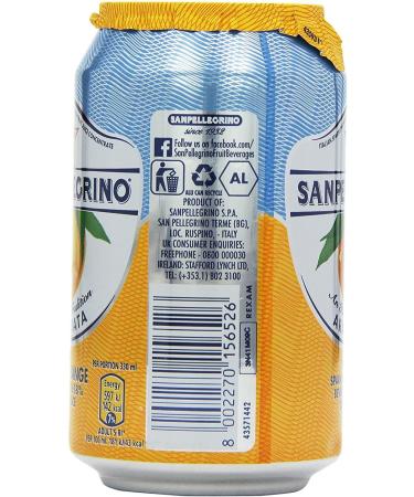 San Pellegrino Sparkling Fruit Beverages|San Pellegrino Orange 330ml - Buy Online on GoSupps.com
