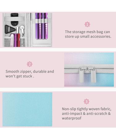 Yinke Stethoscope Case for 3M Littmann Classic III Lightweight, Cardiology IV - Nurse Gift Hard Organizer Gradient Travel Carry Bag - Buy Online on GoSupps.com