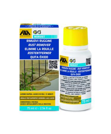 FILA Surface Care Solutions Fila Removes Rust Stains. Non Acidic: Ideal for Polished Marble Limestone and Travertine No Color