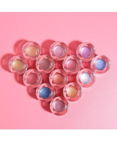 Vodisa Cream Eyeshadow Set - Highly Pigmented Shimmer Eye Shadow for Smooth & Crease-Resistant Makeup - Shade 08 - Buy Online on GoSupps.com