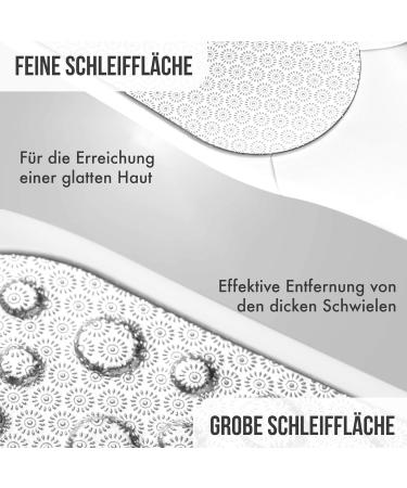 Premium LASER Callus Rasp from South Korea - Original White Foot File for Smooth Feet | International Shipping Available - Buy Online on GoSupps.com