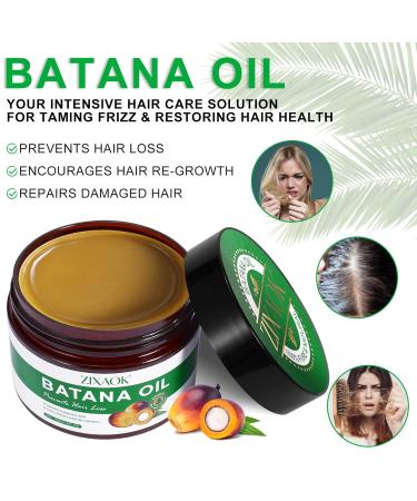 Raw Batana Oil for Hair Growth | 100% Pure Organic from Honduras | Prevent Hair Loss & Enhance Thickness | 4 FL OZ - Buy Online on GoSupps.com