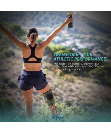 MODVEL Professional Knee Brace - Medical Grade Compression Sleeve for Meniscus Tear, ACL, Arthritis - Joint Pain Relief for Men and Women - Buy Online on GoSupps.com