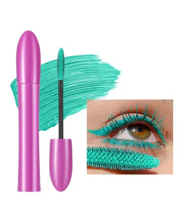 Vawolecy Volume Color Mascara Lengthening and Curling Water Resistant and Smudge Resistant Colored Mascara for Eyelashes Suitable as Makeup for Cosplay and Parties for Women and Girls 05