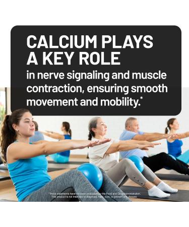 NatureWise Calcium Citrate 500mg Capsules - Supplement for Bone Health - Easy to Digest & Absorb - Vegan Non-GMO Gluten-Free - 90 Count 30-Day Supply  - Buy Online on GoSupps.com