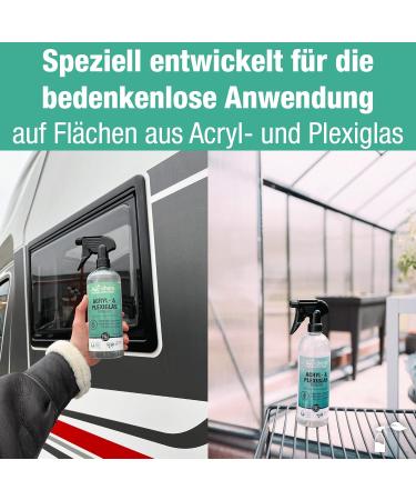 Bio-Chem Acrylic & Plexiglass Cleaner - 750ml Spray & Microfiber Cloth | Gentle Glass Cleaning for Windows - Buy Online on GoSupps.com