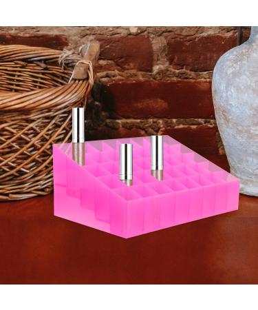 Shop Cabilock 40 Box Lipstick Holder - Pink Cosmetic Organizer & Jewelry Storage Case for International Shipping - Buy Online on GoSupps.com