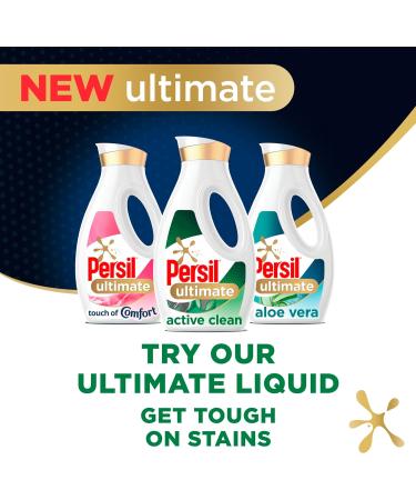 Persil Ultimate Active Clean Laundry Washing Liquid Detergent fights odours and stains for 14 days of freshness 4x 1.404 L (208 washes) - Buy Online on GoSupps.com