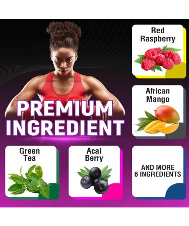 CIVIMUNA Red Raspberry Capsules with Red Raspberry African Mango Seed Green Tea Leaves and More - 120 Capsules 4 Months Supply (Pack of 2) - Buy Online on GoSupps.com