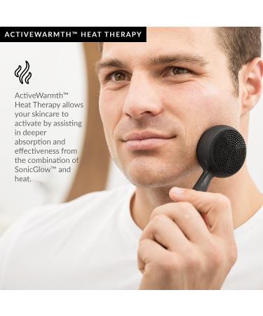 PMD Clean Pro OB: Silicone Brush & Obsidian Gemstone Massager for Clear, Youthful Skin - SonicGlow Vibration - Waterproof - Buy Online on GoSupps.com