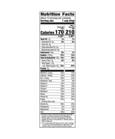 Chex Honey Nut Gluten Free Breakfast Cereal - 19.5 OZ | Healthy & Delicious - Buy Online on GoSupps.com