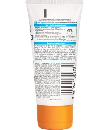 Buy Sensitive Advanced by Ambre Solaire SPF 50+ Lotion 50ml - Best Protection for All Skin Types | International Shipping Available - Buy Online on GoSupps.com