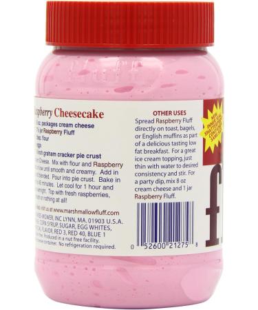 Raspberry Marshmallow Fluff 212g (pack of 4) - Buy Online on GoSupps.com