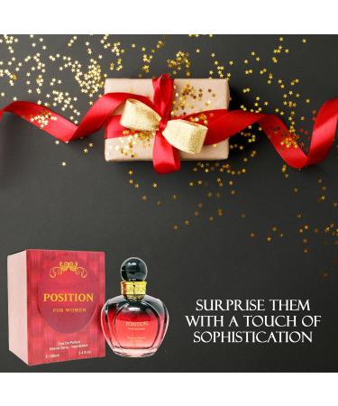 Position Women Perfume Bold & Sophisticated Scent Eau De Parfum With Citrus Spice And Woody Notes Long Lasting Natural Spray Fragrance 3.4 Fl Oz Position Red 3.4 Fl Oz (Pack of 2) - Buy Online on GoSupps.com