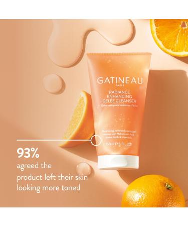 Gatineau - Radiance Enhancing Gelee Cleanser (150ml) Daily Gel Face Wash Gently Exfoliating with Vitamin C - Buy Online on GoSupps.com