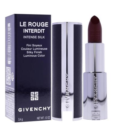 Givenchy Le Rouge Interdit Intense Silk Lipstick N334 Grenat Volontaire - Luxury Women's Lipstick - 0.11 oz - Shop Internationally - Buy Online on GoSupps.com