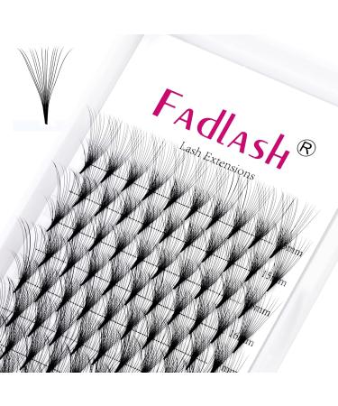 Fadlash prefabricated eyelash extension 14d 0.07mm C curl 15-20mm mixed length volume russian eyelashes praised eyelashes mix (15-20) 14d-0.07-c - Buy Online on GoSupps.com
