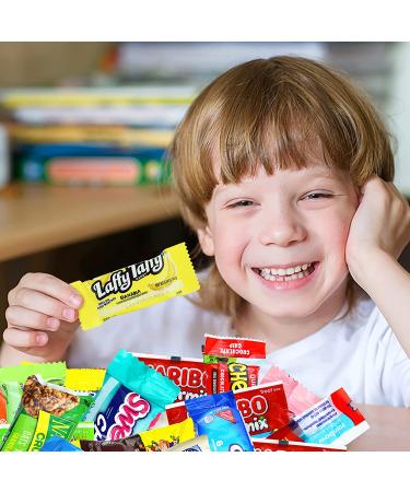 45 Pcs Candy Variety Pack Snack Box - Halloween Care Package for Kids & Adults | Delicious Assorted Sweets & Treats for All Ages - Buy Online on GoSupps.com
