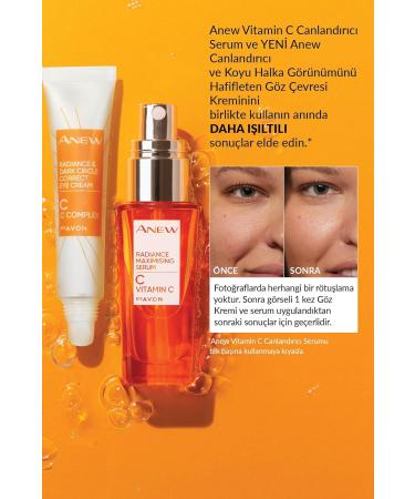 Anew Radiance & Dark Circle Corrector Eye Cream C Complex 15ml Boxed & Sealed - Buy Online on GoSupps.com