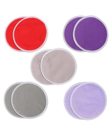 Washable Nursing Breast Pads - Highly Absorbent Comfortable Fit for Sensitive Skin 10pcs - Prevent Milk Leaking | International Shipping - Buy Online on GoSupps.com