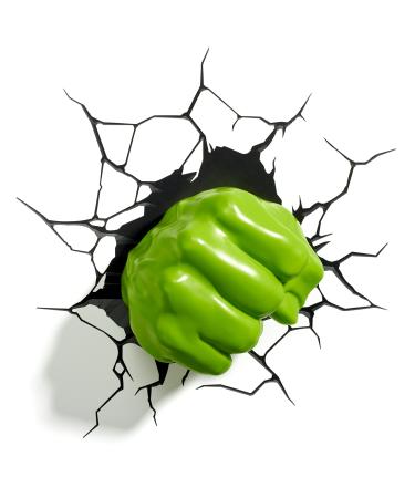 Light 816733002194 3D FX Marvel Hulk plastic green