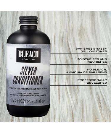 Bleach London Silver Conditioner 250ml | Nourishing Hair Care for Vibrant Color - International Shipping Available - Buy Online on GoSupps.com