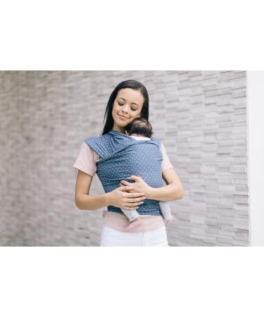 Ergobaby Baby Carrier for Newborns - Baby Blue Sling 100% Viscose Lightweight & Comfortable Ideal for 0-11kg - Buy Online on GoSupps.com