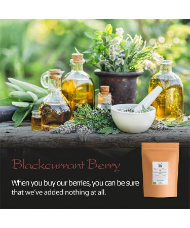 Organic Black Currant Berry 200g - Unsweetened Dried Fruit for Baking - Buy Online on GoSupps.com