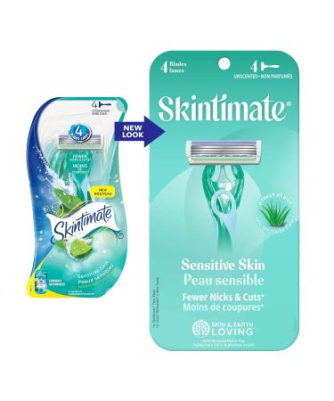 Buy Skintimate Sensitive Skin Disposable Razor - Gentle & Ideal for All Skin Types - Fast International Shipping - Buy Online on GoSupps.com