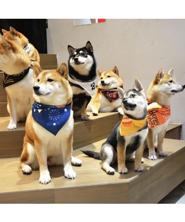 Yespet Holidays Bandanas 12pc Set for Medium Large Dogs - Halloween, Thanksgiving, Christmas, Valentine's Day, Wedding, Birthday, Easter, Independence, St. Patrick's Day Scarf - Buy Online on GoSupps.com