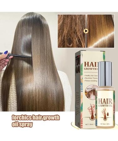 Natural Hair Growth Oil 50ml Strengthening and Thickening Natural Hair - Beauty Care for Scalp Texturizing Routine Daily Use Blow Drying and Styling - Buy Online on GoSupps.com