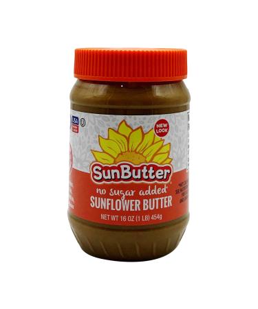 SunButter Sunflower Seed Spread - No Sugar Added - 16 oz