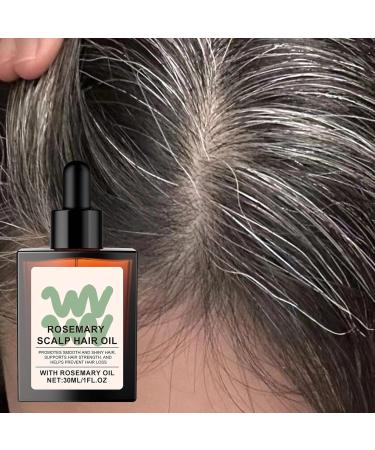 Anti-Frizz Hair Oil Fortifying Rosemary Solution 30ml - Non-Greasy and Lightweight Scalp Treatment - Ideal Gift for Women - Buy Online on GoSupps.com