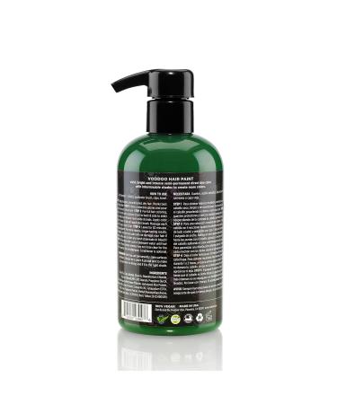 VOODOO Green Hair Paint 8 Oz | Vegan & Cruelty-Free Temporary Hair Color | Non-Drippy Creamy Formula | Harmonious Vibrant Green | Sulfate Paraben & Ammonia-Free - Buy Online on GoSupps.com