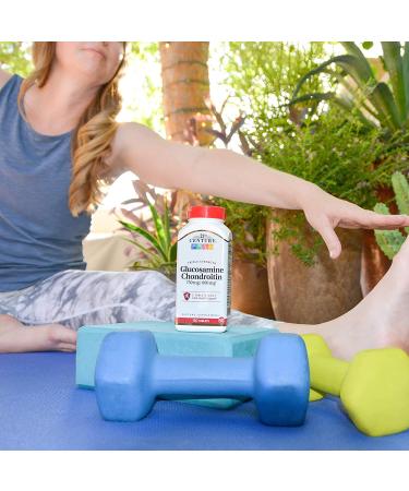 21st Century Triple Strength Glucosamine & Chondroitin - 150 Tablets for Joint Health - Buy Online on GoSupps.com