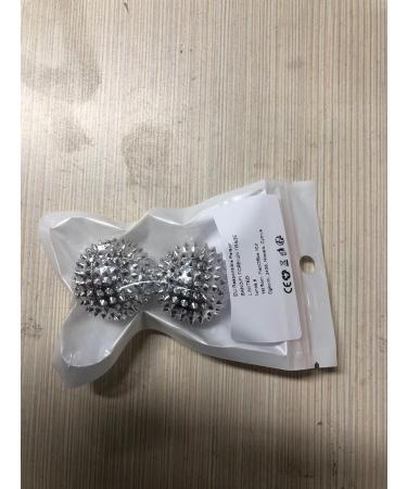 Hedgehog Massage Ball Set - 2PCs 47mm Magnetic Acupressure Balls for Trigger Point & Foot Massage | International Shipping - Buy Online on GoSupps.com