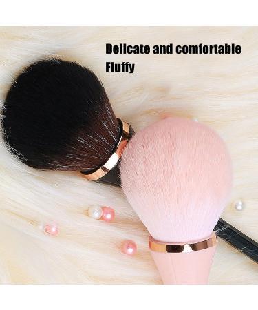 Professional Loose Powder Blush Brush - Soft Bristles Ergonomic Handle Strong Powder Grasping - Skin-Friendly Makeup Tool for Artists & Novices (Pink - Buy Online on GoSupps.com
