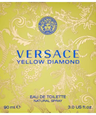 Versace Yellow Diamond by Versace 3 oz EDT Spray for Women - pack of 1 Floral Lemon Orange Pear 3 Fl Oz (Pack of 1) - Buy Online on GoSupps.com
