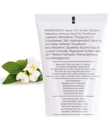 Foot deodorant PhiWei foot cream ointment for the effective elimination of foot odour treatment with 80% ingredients of natural origin effective for 24 hours no odour fresh feet 100 ml. - Buy Online on GoSupps.com