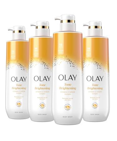 Olay Body Wash with Vitamin C and Vitamin B3, Cleansing & Brightening, 17.9 Fl Oz (Pack of 4) Olay Vitamin C Premium Body Wash - Buy Online on GoSupps.com