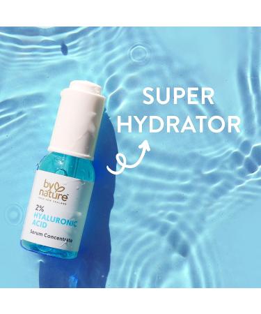By Nature 2% Hyaluronic Acid Serum for Face & Neck - Made in New Zealand - 1fl. oz - Buy Online on GoSupps.com