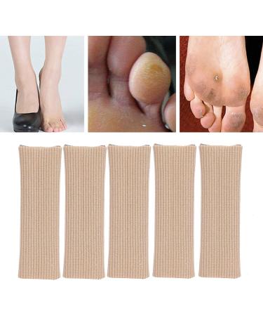 5 Pcs Toe Tube Sleeves - Callus Pain Relief & Blisters Protection (Size L) - Buy Online on GoSupps.com