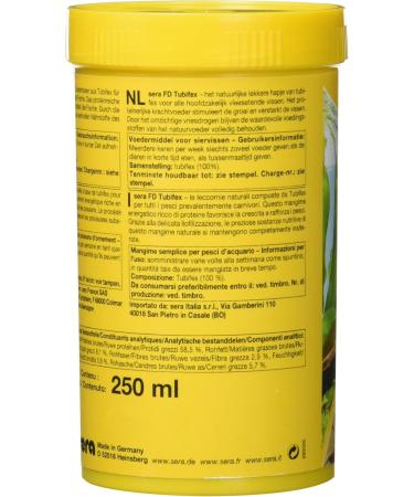 Sera Tubifex Cubes 250 ml - Premium Fish Food for Aquariums | 1 Pack Tubifex for Healthy Fish - Buy Online on GoSupps.com