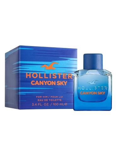 Canyon Sky by Hollister for Men - 3.4 oz EDT Spray - Buy Online on GoSupps.com