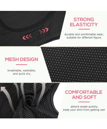 Milist Women's Armpit Pads - Absorbent Sweat Pads for Stains & Odor | Breathable & Comfortable Forearm Pads (M 1 Pack Black) - Buy Online on GoSupps.com
