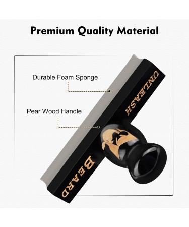 Beard Bar Cleaning Tool | Best Beard Hair Cleaner & Trimmer Hair Catcher - Clean Up Sink Mess | Perfect Gifts for Men (Black - Buy Online on GoSupps.com