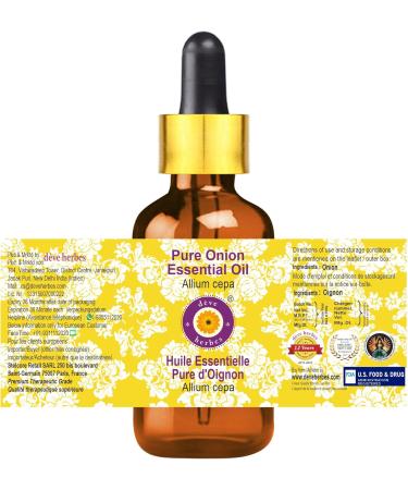 Deve Herbes Pure Onion Essential Oil 5ml - Natural Aromatherapy & Wellness Enhancer | International Shipping Available - Buy Online on GoSupps.com