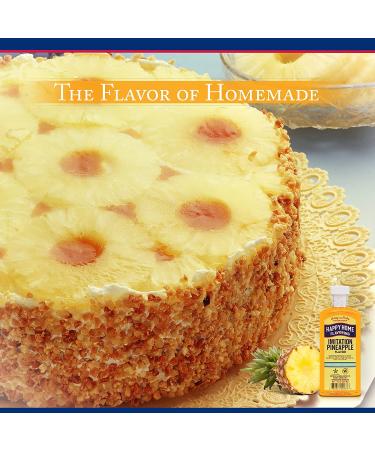 Happy Home Imitation Pineapple Flavoring  Non-Alcoholic  Certified Kosher  7 oz. - Buy Online on GoSupps.com