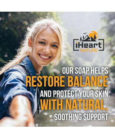 Organic Neem Soap Bar - Herbal Body Odor Eliminator - Moisturizing Face & Body Wash with Neem & Cedarwood - 6 oz - Buy Online on GoSupps.com