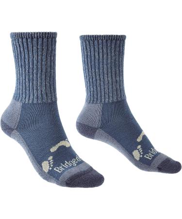 Bridgedale Unisex Kids Hike All Season Merino Endurance Socks | Storm Blue - International Shipping Available - Buy Online on GoSupps.com